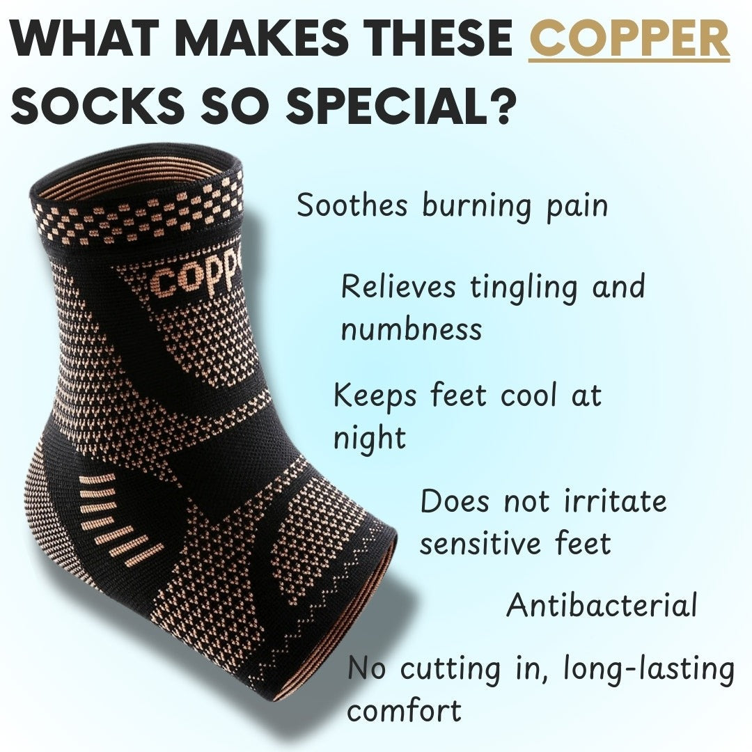 Nervemedy™ Copper Sleep Socks