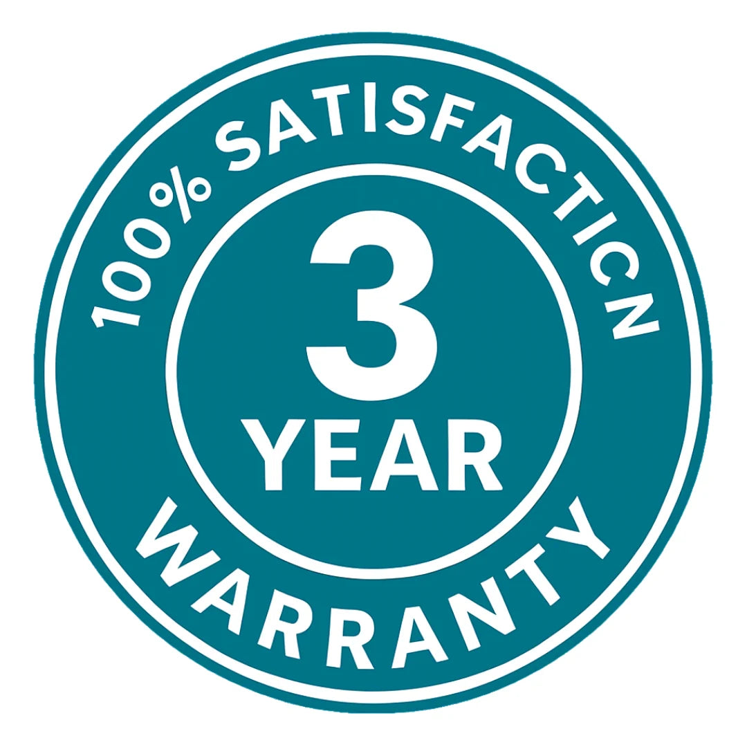 3-Year Warranty