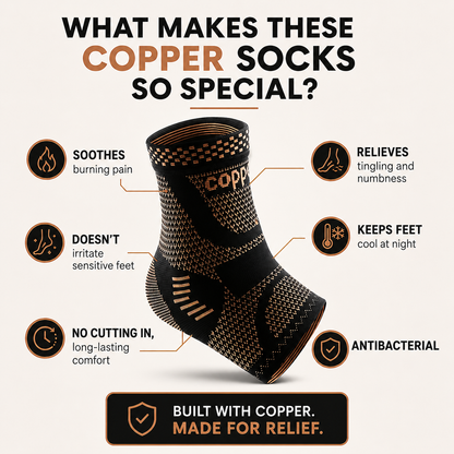 Nervemedy™ Copper Foot Sleeves