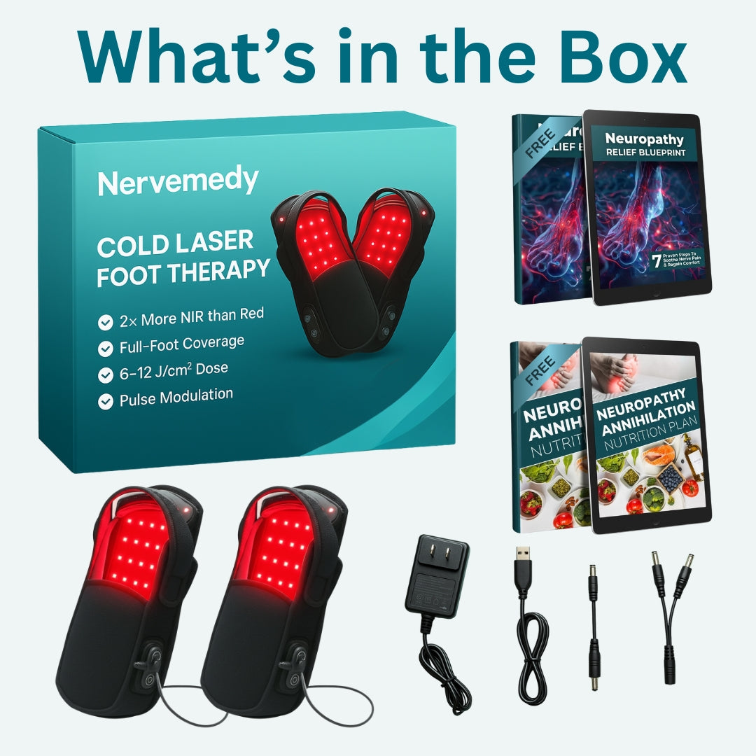 Nervemedy™ Cold Laser Foot Therapy