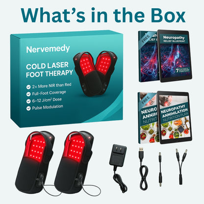 Nervemedy™ Cold Laser Foot Therapy